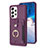 Custodia Silicone Morbida In Pelle Cover BF2 per Samsung Galaxy A13 4G Viola