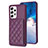 Custodia Silicone Morbida In Pelle Cover BF2 per Samsung Galaxy A53 5G Viola