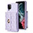 Custodia Silicone Morbida In Pelle Cover BF3 per Samsung Galaxy A12 5G