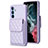 Custodia Silicone Morbida In Pelle Cover BF4 per Samsung Galaxy A54 5G Lavanda