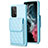 Custodia Silicone Morbida In Pelle Cover BF6 per Samsung Galaxy A52 4G