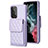 Custodia Silicone Morbida In Pelle Cover BF6 per Samsung Galaxy A53 5G Lavanda