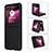 Custodia Silicone Morbida In Pelle Cover BY3 per Motorola Moto Razr 40 Ultra 5G Nero