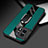 Custodia Silicone Morbida In Pelle Cover con Magnetico Anello Supporto PB1 per OnePlus 11R 5G Verde