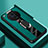 Custodia Silicone Morbida In Pelle Cover con Magnetico Anello Supporto PB1 per Oppo Find X7 5G