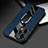 Custodia Silicone Morbida In Pelle Cover con Magnetico Anello Supporto PB1 per Xiaomi Redmi Note 12 Explorer