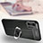 Custodia Silicone Morbida In Pelle Cover con Magnetico Anello Supporto per Xiaomi Mi 11T Pro 5G