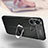 Custodia Silicone Morbida In Pelle Cover con Magnetico Anello Supporto per Xiaomi Poco C55