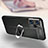 Custodia Silicone Morbida In Pelle Cover con Magnetico Anello Supporto per Xiaomi Poco X5 Pro 5G