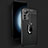 Custodia Silicone Morbida In Pelle Cover con Magnetico Anello Supporto S01 per Xiaomi Mi 12T Pro 5G