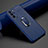 Custodia Silicone Morbida In Pelle Cover con Magnetico Anello Supporto S02 per Samsung Galaxy S21 FE 5G