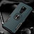 Custodia Silicone Morbida In Pelle Cover con Magnetico Anello Supporto T01 per Huawei Mate 20