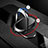 Custodia Silicone Morbida In Pelle Cover con Magnetico Anello Supporto T01 per Oppo Reno4 5G