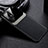 Custodia Silicone Morbida In Pelle Cover con Magnetico FL1 per Samsung Galaxy A22s 5G Nero