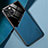 Custodia Silicone Morbida In Pelle Cover con Magnetico per Apple iPhone 13 Blu