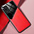 Custodia Silicone Morbida In Pelle Cover con Magnetico per Oppo A93s 5G Rosso