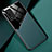 Custodia Silicone Morbida In Pelle Cover con Magnetico per Oppo A93s 5G Verde
