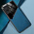 Custodia Silicone Morbida In Pelle Cover con Magnetico per Oppo Find X5 5G Blu