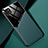 Custodia Silicone Morbida In Pelle Cover con Magnetico per Samsung Galaxy A22s 5G Verde
