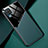 Custodia Silicone Morbida In Pelle Cover con Magnetico per Samsung Galaxy F12 Verde
