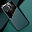 Custodia Silicone Morbida In Pelle Cover con Magnetico per Samsung Galaxy F62 5G Verde
