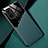 Custodia Silicone Morbida In Pelle Cover con Magnetico per Xiaomi Mi 11X 5G Verde