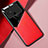 Custodia Silicone Morbida In Pelle Cover con Magnetico per Xiaomi Poco C40 Rosso