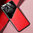 Custodia Silicone Morbida In Pelle Cover con Magnetico per Xiaomi Poco X4 GT 5G Rosso