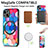 Custodia Silicone Morbida In Pelle Cover con Magnetico S01D per Apple iPhone 14