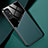 Custodia Silicone Morbida In Pelle Cover con Magnetico S02 per Xiaomi Mi 12X 5G Verde