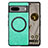 Custodia Silicone Morbida In Pelle Cover con Magnetico S02D per Google Pixel 7a 5G