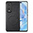 Custodia Silicone Morbida In Pelle Cover con Magnetico S02D per Huawei Honor 80 Pro 5G