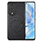 Custodia Silicone Morbida In Pelle Cover con Magnetico S03D per Huawei Honor 80 5G