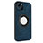 Custodia Silicone Morbida In Pelle Cover con Magnetico S07D per Apple iPhone 14 Plus