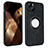 Custodia Silicone Morbida In Pelle Cover con Magnetico S14D per Apple iPhone 13