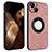 Custodia Silicone Morbida In Pelle Cover con Magnetico S14D per Apple iPhone 14