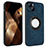 Custodia Silicone Morbida In Pelle Cover con Magnetico S14D per Apple iPhone 14