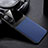 Custodia Silicone Morbida In Pelle Cover FL1 per Oppo A1x 5G Blu