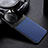 Custodia Silicone Morbida In Pelle Cover FL1 per Vivo X90 Pro 5G Blu