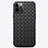 Custodia Silicone Morbida In Pelle Cover H01 per Apple iPhone 12 Pro Max Nero