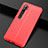 Custodia Silicone Morbida In Pelle Cover H01 per Xiaomi Mi Note 10