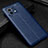 Custodia Silicone Morbida In Pelle Cover H02 per Xiaomi Mi 11 Lite 5G Blu