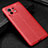 Custodia Silicone Morbida In Pelle Cover H02 per Xiaomi Mi 11 Lite 5G NE Rosso