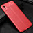 Custodia Silicone Morbida In Pelle Cover H02 per Xiaomi Redmi 9i Rosso