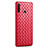 Custodia Silicone Morbida In Pelle Cover H02 per Xiaomi Redmi Note 8 (2021) Rosso