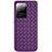 Custodia Silicone Morbida In Pelle Cover H05 per Samsung Galaxy S20 Ultra 5G Viola