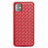 Custodia Silicone Morbida In Pelle Cover per Apple iPhone 11 Rosso