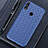 Custodia Silicone Morbida In Pelle Cover per Huawei Honor V10 Lite Blu