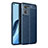 Custodia Silicone Morbida In Pelle Cover per OnePlus Nord CE 2 5G Blu