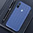 Custodia Silicone Morbida In Pelle Cover per Samsung Galaxy A8s SM-G8870 Blu